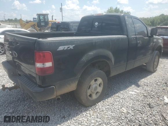 2004 Ford F-150 XL with VIN 1FTRF12W64NA28259, listed as a Copart auction lot 62601685 with 217,906 mi miles and Salvage title. Bid and sale history available at DreamBid. Image 3.