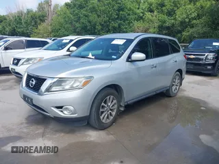 2014 Nissan Pathfinder Platinum with VIN 5N1AR2MN3EC715979, listed as a IAAI auction lot 42674730 with 131,156 mi miles and . Bid and sale history available at DreamBid. Image 2.