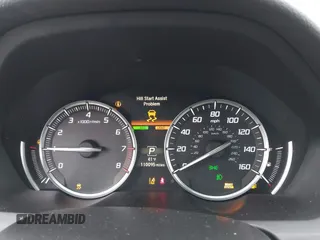 2015 Acura TLX V6 Advance with VIN 19UUB3F76FA002163, listed as a IAAI auction lot 41460668 with 110,095 mi miles. Bid and sale history available at carsss.com. Image 7.