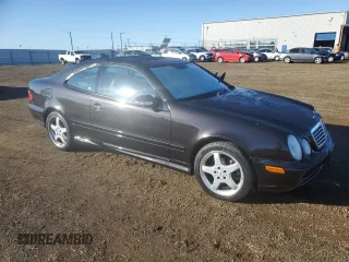 2002 Mercedes-Benz CLK 320/430 with VIN WDBLJ70G02T100860, listed as a Copart auction lot 81083964 with 88,875 mi miles and Salvage Title. Bid and sale history available at DreamBid. Image 4.