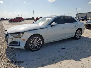 2019 Audi A4 Premium с VIN WAUGMAF49KA037304, выставлен на аукционе Copart как лот 61358875 с пробегом 88 816 миль миль и Списание • Salvage title. История ставок и продаж доступна на DreamBid. Изображение 1.