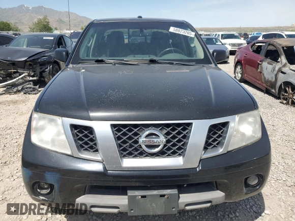 2014 Nissan Frontier SV with VIN 1N6AD0EV1EN720525, listed as a Copart auction lot 58823205 with 253,045 mi miles and Clean title. Bid and sale history available at DreamBid. Image 5.