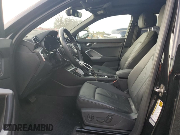 2021 Audi Q3 S line Premium with VIN WA1DECF31M1014280, listed as a Copart auction lot 51998905 with 36,471 mi miles and Salvage title. Bid and sale history available at DreamBid. Image 7.