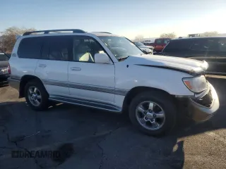 2006 Toyota Land Cruiser with VIN JTEHT05J162082776, listed as a Copart auction lot 46653985 with 203,155 mi miles and Salvage Title. Bid and sale history available at carsss.com. Image 4.