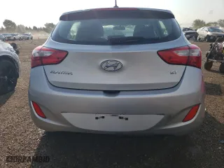2014 Hyundai Elantra GT with VIN KMHD35LH1EU184769, listed as a Copart auction lot 61756033 with 71,615 mi miles and Salvage Title. Bid and sale history available at carsss.com. Image 6.