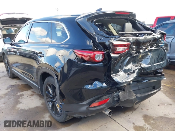 2023 Mazda CX-9 Touring Plus with VIN JM3TCBAY2P0657761, listed as a IAAI auction lot 41125586 with 12,425 mi miles and . Bid and sale history available at DreamBid. Image 3.