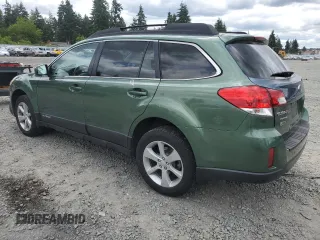 2013 Subaru Outback Premium with VIN 4S4BRBGC4D3225158, listed as a Copart auction lot 61684865 with 106,116 mi miles and Salvage title. Bid and sale history available at DreamBid. Image 2.