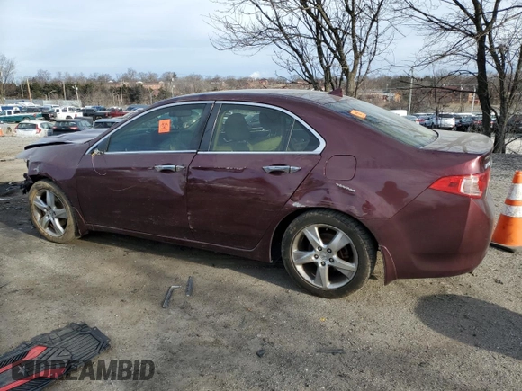 2012 Acura TSX with VIN JH4CU2F45CC006899, listed as a Copart auction lot 45883265 with 154,490 mi miles and Salvage Title. Bid and sale history available at carsss.com. Image 2.