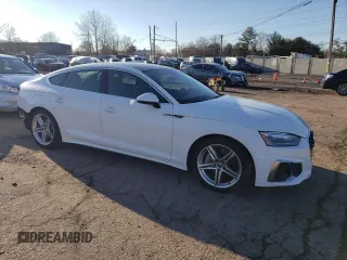 2021 Audi A5 Sportback S line Premium with VIN WAUDACF50MA021544, listed as a Copart auction lot 41291424 with 61,751 mi miles. Bid and sale history available at carsss.com. Image 4.