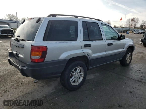 2003 Jeep Grand Cherokee Laredo with VIN 1J4GX48S83C536747, listed as a Copart auction lot 84250534 with 162,649 mi miles and Salvage Title. Bid and sale history available at carsss.com. Image 3.