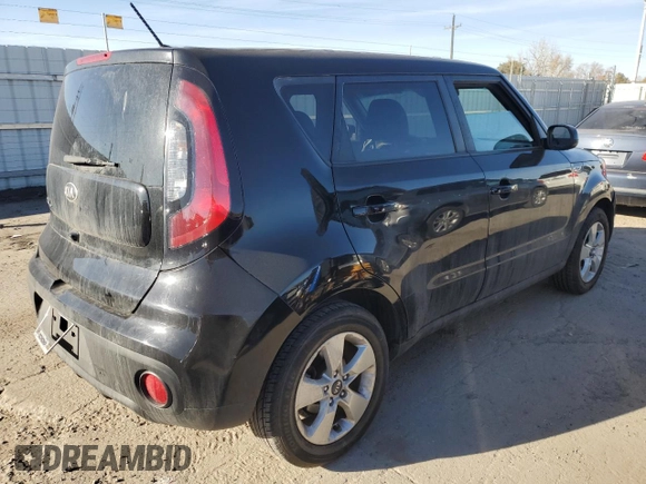 2019 Kia Soul with VIN KNDJN2A29K7024812, listed as a Copart auction lot 47283705 with Not Provided miles and Salvage Title. Bid and sale history available at DreamBid. Image 3.