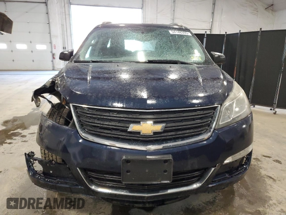 2015 Chevrolet Traverse LS z VIN 1GNKVFKD0FJ240866, wystawiony jako Copart lot #54148395 z przebiegiem 154 170 mil mil oraz Szkoda całkowita • Salvage title. Historia ofert i sprzedaży dostępna na DreamBid. Obrazek 5.