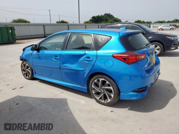 2016 Scion iM z VIN JTNKARJE6GJ508588, wystawiony jako Copart lot #56521965 z przebiegiem 81 800 mil mil oraz Szkody całkowita. Historia ofert i sprzedaży dostępna na DreamBid. Obrazek 2.