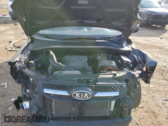2010 Kia Sportage LX with VIN KNDKG3A43A7726547, listed as a Copart auction lot 51558525 with 72,842 mi miles and Salvage Title. Bid and sale history available at carsss.com. Image 11.