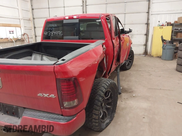 2015 Ram 1500 Sport with VIN 1C6RR7MT3FS577054, listed as a IAAI auction lot 41389495 with 83,467 mi miles and . Bid and sale history available at DreamBid. Image 6.
