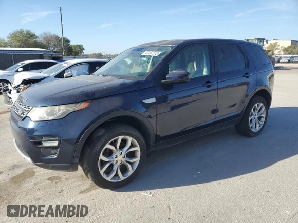 2015 Land Rover Discovery Sport HSE with VIN SALCR2BGXFH500534, listed as a Copart auction lot 47497275 with 92,210 mi miles and Clean Title. Bid and sale history available at carsss.com. Image 1.