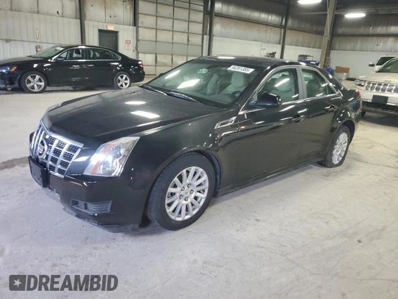 2013 Cadillac CTS Luxury with VIN 1G6DG5E50D0104298, listed as a Copart auction lot 56281385 with 101,083 mi miles and Salvage title. Bid and sale history available at DreamBid. Image 1.