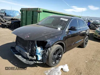 2015 Audi Q3 Prestige with VIN WA1FFCFS6FR008590, listed as a Copart auction lot 45438604 with 137,597 mi miles and . Bid and sale history available at DreamBid. Image 1.