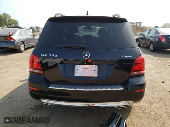 2013 Mercedes-Benz GLK 350 with VIN WDCGG8JB1DG116355, listed as a Copart auction lot 71310514 with 105,758 mi miles and Salvage Title. Bid and sale history available at DreamBid. Image 6.