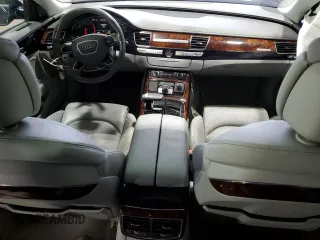 2014 Audi A8 3.0L TDI with VIN WAURMAFD0EN000857, listed as a Copart auction lot 51054765 with 112,505 mi miles and Non repairable. Bid and sale history available at DreamBid. Image 8.