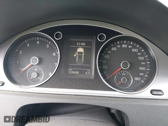 2012 Volkswagen CC R-Line with VIN WVWMP7AN9CE535769, listed as a IAAI auction lot 42409701 with 120,048 mi miles and . Bid and sale history available at DreamBid. Image 7.