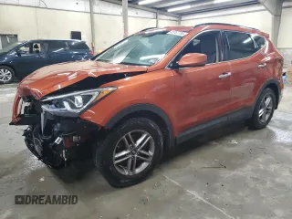 2017 Hyundai Santa Fe 2.4L with VIN 5XYZU3LB5HG490886, listed as a Copart auction lot 45767795 with 97,371 mi miles and Salvage title. Bid and sale history available at DreamBid. Image 1.