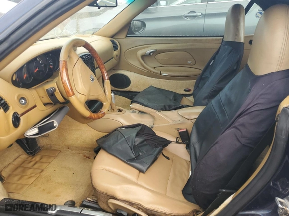 2000 Porsche 911 Carrera with VIN WP0CA2991YS654514, listed as a Copart auction lot 75357814 with 0 mi miles and Salvage Title. Bid and sale history available at carsss.com. Image 7.