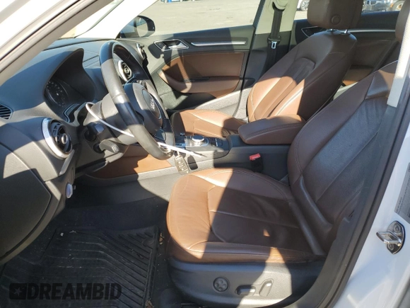 2015 Audi A3 2.0T Premium Plus with VIN WAUEFGFF5F1057481, listed as a Copart auction lot 78165823 with 64,494 mi miles. Bid and sale history available at carsss.com. Image 7.