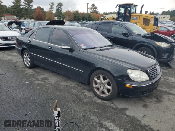 2004 Mercedes-Benz S-Class 5.0L with VIN WDBNG84J64A431069, listed as a Copart auction lot 74552504 with 249,135 mi miles and Salvage Title. Bid and sale history available at carsss.com. Image 4.