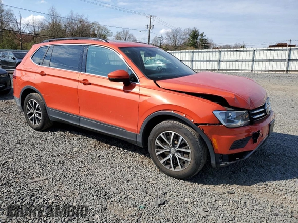 2019 Volkswagen Tiguan SE with VIN 3VV2B7AX2KM055543, listed as a Copart auction lot 52182215 with 40,563 mi miles and Salvage Title. Bid and sale history available at DreamBid. Image 4.