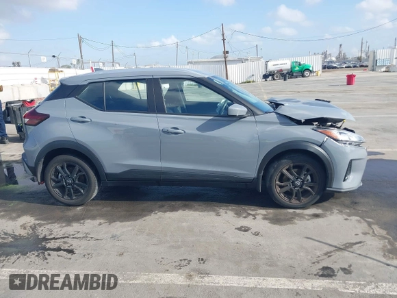 2023 Nissan Kicks SV with VIN 3N1CP5CV7PL472757, listed as a IAAI auction lot 41942468 with 45,037 mi miles. Bid and sale history available at carsss.com. Image 14.