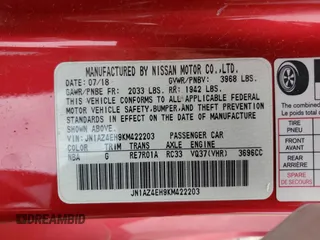 2019 Nissan 370Z z VIN JN1AZ4EH9KM422203, wystawiony jako Copart lot #51666475 z przebiegiem 55 649 mil mil oraz Szkoda całkowita • Salvage title. Historia ofert i sprzedaży dostępna na DreamBid. Obrazek 14.