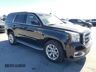 2015 GMC Yukon SLT with VIN 1GKS1BKC7FR113798, listed as a Copart auction lot 76425214 with 168,608 mi miles and Clean Title. Bid and sale history available at carsss.com. Image 4.