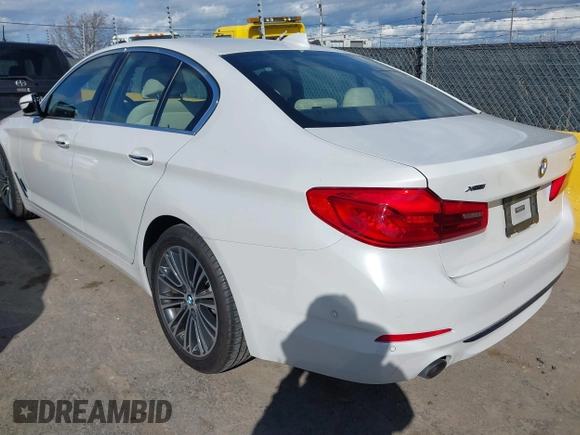 2017 BMW 5 Series 530i xDrive with VIN WBAJA7C33HWA70987, listed as a IAAI auction lot 41721231 with 99,507 mi miles and . Bid and sale history available at carsss.com. Image 3.