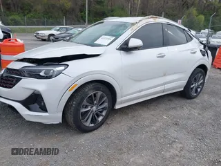 2021 Buick Encore GX Essence with VIN KL4MMGSL5MB039712, listed as a IAAI auction lot 41972324 with 57,362 mi miles and . Bid and sale history available at DreamBid. Image 2.