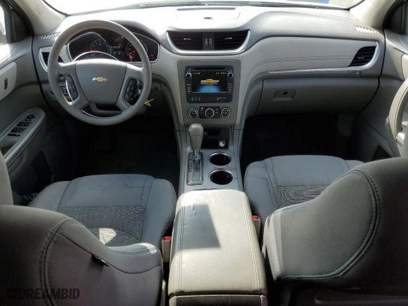 2013 Chevrolet Traverse LS with VIN 1GNKRFKD8DJ158661, listed as a Copart auction lot 48433505 with 123,195 mi miles and Salvage Title. Bid and sale history available at carsss.com. Image 8.