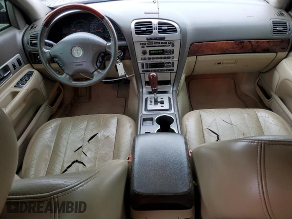 2006 Lincoln LS Sport with VIN 1LNHM87A76Y619804, listed as a Copart auction lot 85872904 with 179,199 mi miles and Salvage Title. Bid and sale history available at DreamBid. Image 8.
