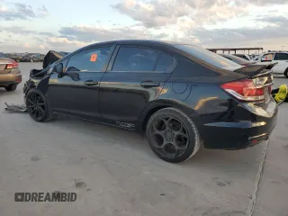 2015 Honda Civic Sedan Si with VIN 2HGFB6E50FH702790, listed as a Copart auction lot 78018894 with 0 mi miles and Salvage Title. Bid and sale history available at carsss.com. Image 2.