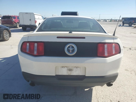 2011 Ford Mustang V6 with VIN 1ZVBP8AM9B5155900, listed as a Copart auction lot 50009795 with 81,051 mi miles and Salvage Title. Bid and sale history available at carsss.com. Image 6.