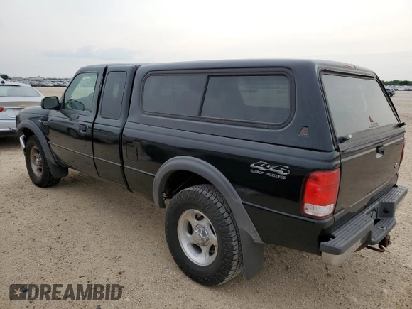2000 Ford Ranger XLT with VIN 1FTZR15X7YPB39800, listed as a Copart auction lot 55661405 with 228,926 mi miles and Salvage title. Bid and sale history available at DreamBid. Image 2.