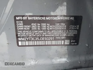 2018 MINI Countryman Cooper S z VIN WMZYT3C35J3E93291, wystawiony jako IAAI lot #41281432 z przebiegiem 58 774 mil mil oraz . Historia ofert i sprzedaży dostępna na DreamBid. Obrazek 9.