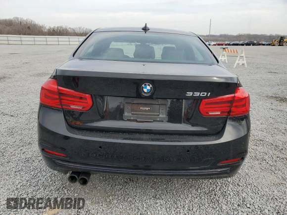 2017 BMW 3 Series 330i with VIN WBA8B9C3XHK886204, listed as a Copart auction lot 48972665 with 76,290 mi miles and Salvage Title. Bid and sale history available at carsss.com. Image 6.
