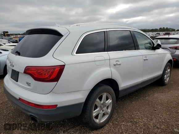 2014 Audi Q7 Premium Plus with VIN WA1LGAFE6ED003982, listed as a Copart auction lot 65095935 with 146,993 mi miles and Clean title. Bid and sale history available at DreamBid. Image 3.