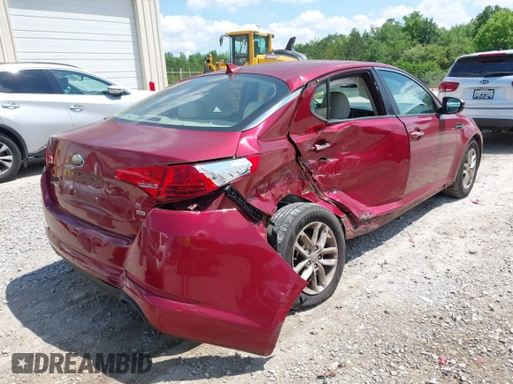 2013 Kia Optima LX z VIN 5XXGM4A73DG187566, wystawiony jako IAAI lot #42136713 z przebiegiem 73 406 mil mil oraz . Historia ofert i sprzedaży dostępna na DreamBid. Obrazek 6.