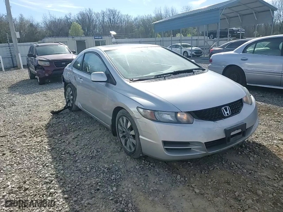 2009 Honda Civic Cpe EX with VIN 2HGFG12869H501841, listed as a Copart auction lot 48958655 with 166,553 mi miles and Clean Title. Bid and sale history available at carsss.com. Image 11.