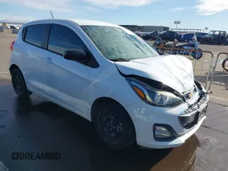 2020 Chevrolet Spark LS with VIN KL8CB6SA3LC411730, listed as a IAAI auction lot 41771683 with 89,845 mi miles. Bid and sale history available at carsss.com. Image 1.