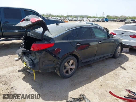 2015 Kia Optima LX z VIN 5XXGM4A75FG450983, wystawiony jako IAAI lot #41837815 z przebiegiem 95 187 mil mil oraz . Historia ofert i sprzedaży dostępna na DreamBid. Obrazek 4.