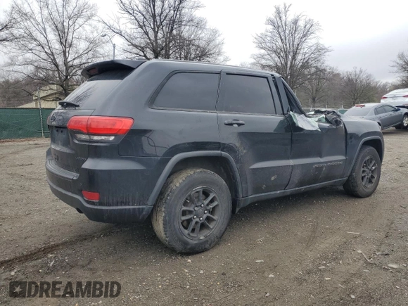 2018 Jeep Grand Cherokee Laredo E with VIN 1C4RJFAG8JC457884, listed as a Copart auction lot 50303215 with Not Provided miles and Salvage Title. Bid and sale history available at DreamBid. Image 3.