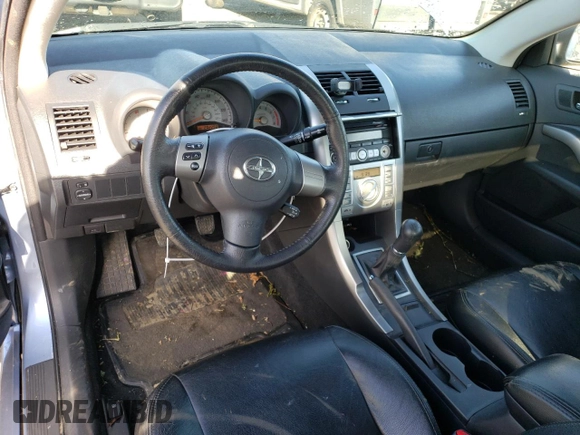 2008 Scion tC Spec with VIN JTKDE167280241169, listed as a Copart auction lot 51294135 with 202,290 mi miles and Salvage Title. Bid and sale history available at carsss.com. Image 8.