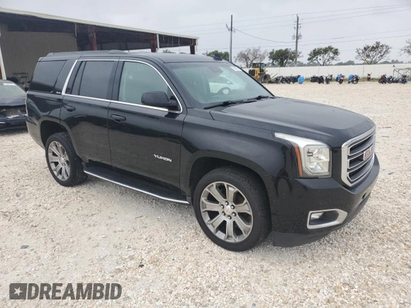 2020 GMC Yukon SLE with VIN 1GKS1AKC9LR121150, listed as a Copart auction lot 76456314 with 61,119 mi miles and Salvage Title. Bid and sale history available at carsss.com. Image 4.